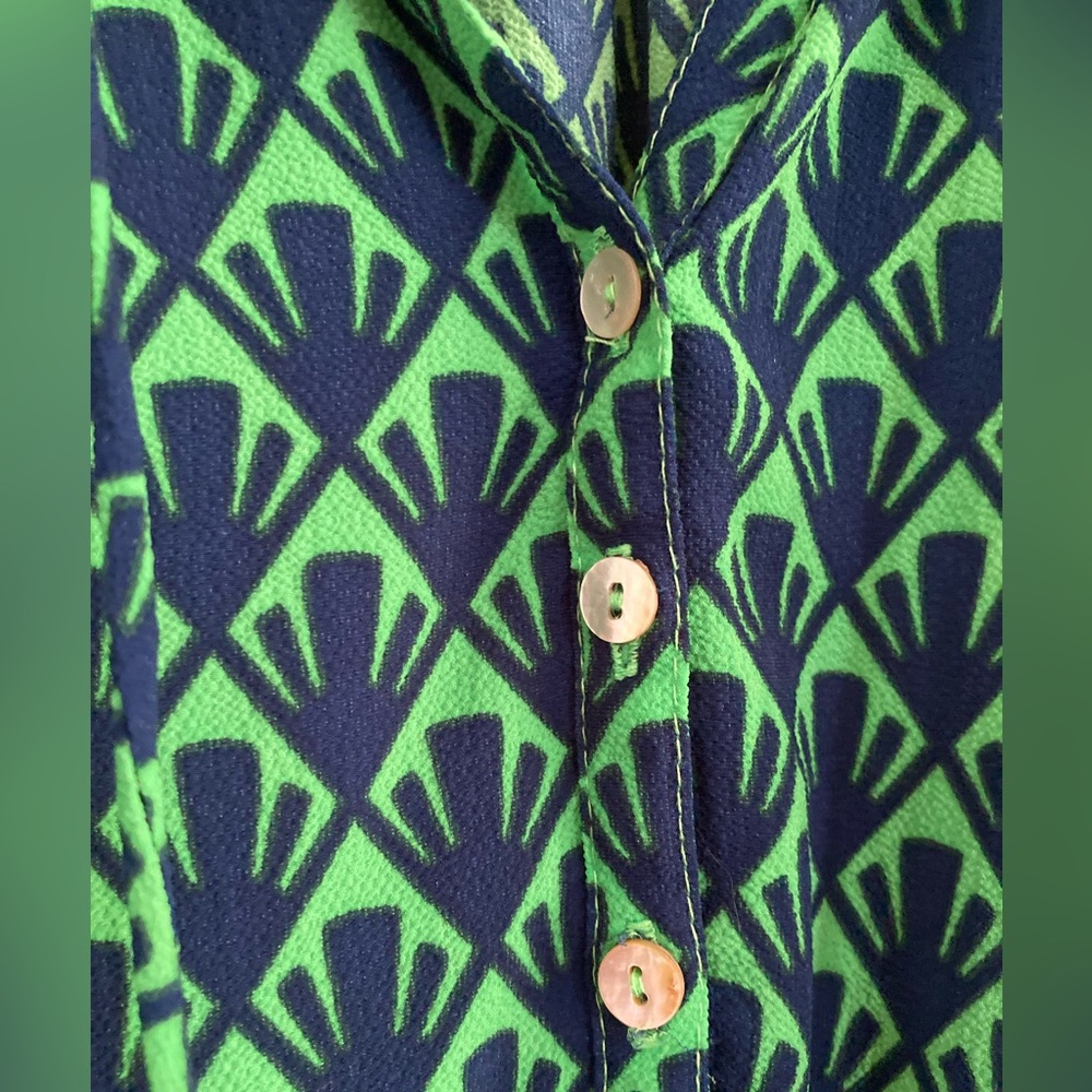 Mudpie Green Sleeveless Tassel Tie Halter Top M Medium - Picture 4 of 7